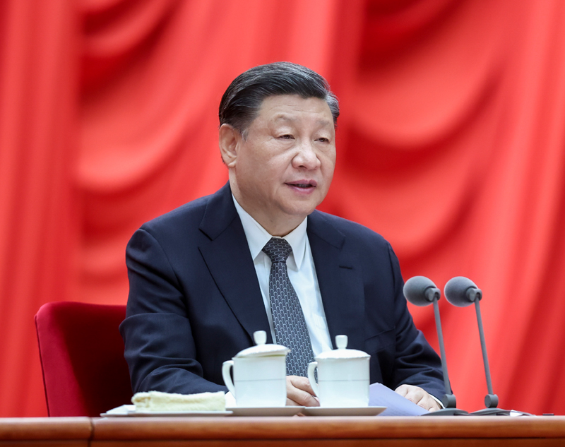 4月3日，學(xué)習(xí)貫徹習(xí)近平新時代中國特色社會主義思想主題教育工作會議在北京召開。中共中央總書記、國家主席、中央軍委主席習(xí)近平出席會議并發(fā)表重要講話。